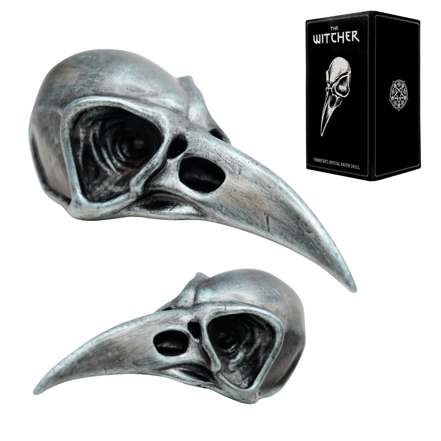 FaNaTtik The Witcher 3 Crystal Skull Replica - Scaled Collectible Resin Prop
