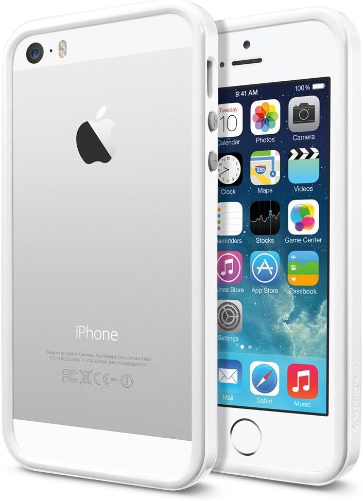 SPIGEN SGP Case Neo Hybrid EX Slim Snow Series for iPhone 5s / 5 Infinity White