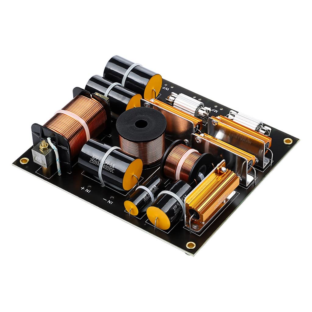 1000W 3 Ways Audio Speaker Crossover Treble+Midrange+Bass HiFi