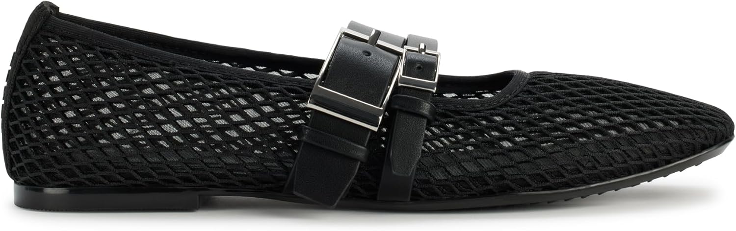 DKNY Women's Dade Mesh Ballet Flats