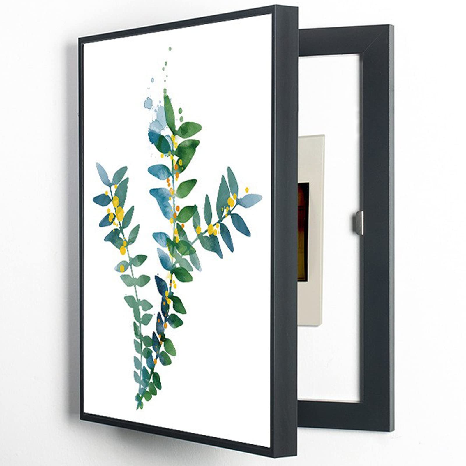 ZMQU Distribution Box Hide Paintings Cover Decorative Painting Indoor Electrical Meter(R)