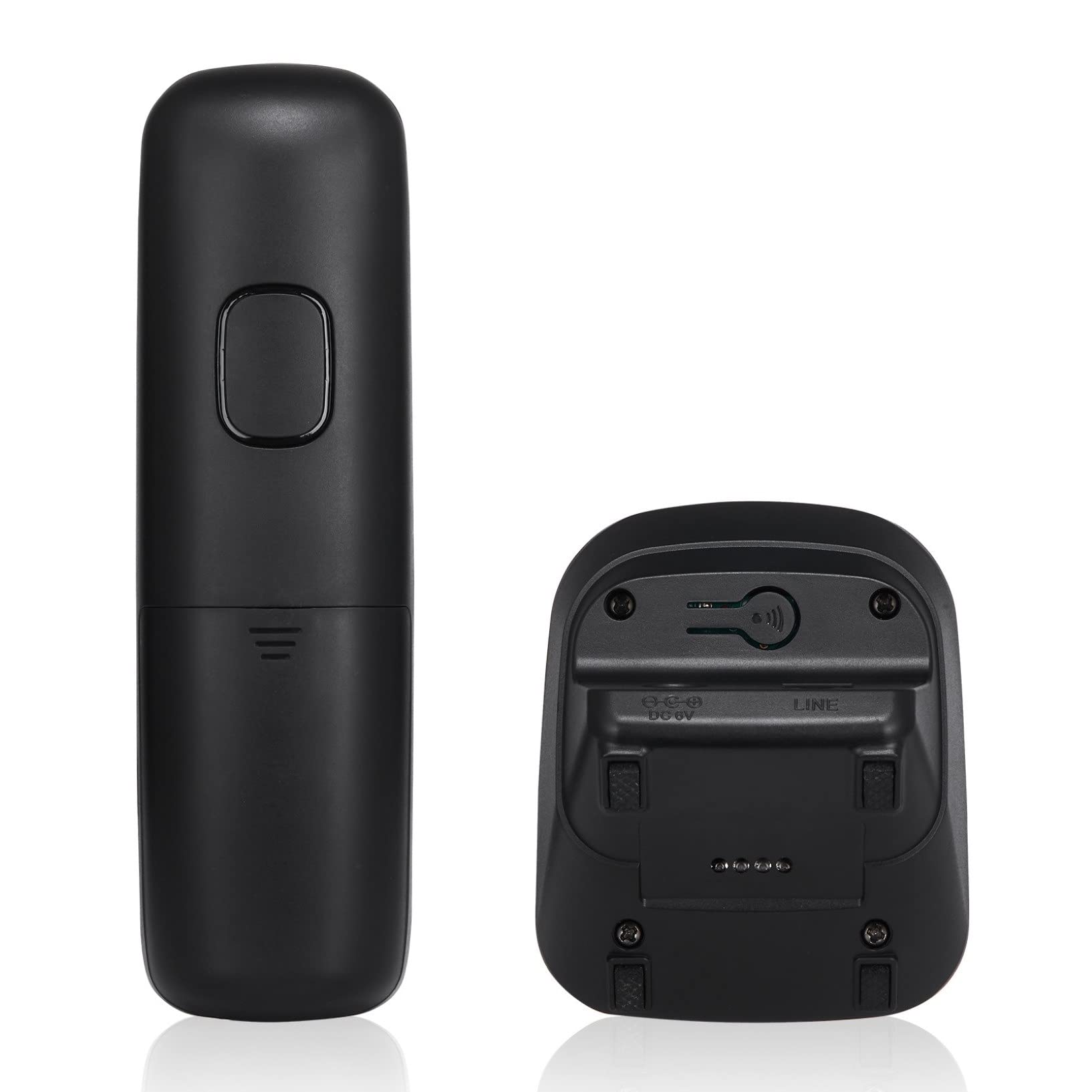 Segreteria Telefonica Cordless Compatta con ID Chiamante E Display Ad Alto Contrasto Lunga Autonomia in Standby 180 Ore per La Casa
