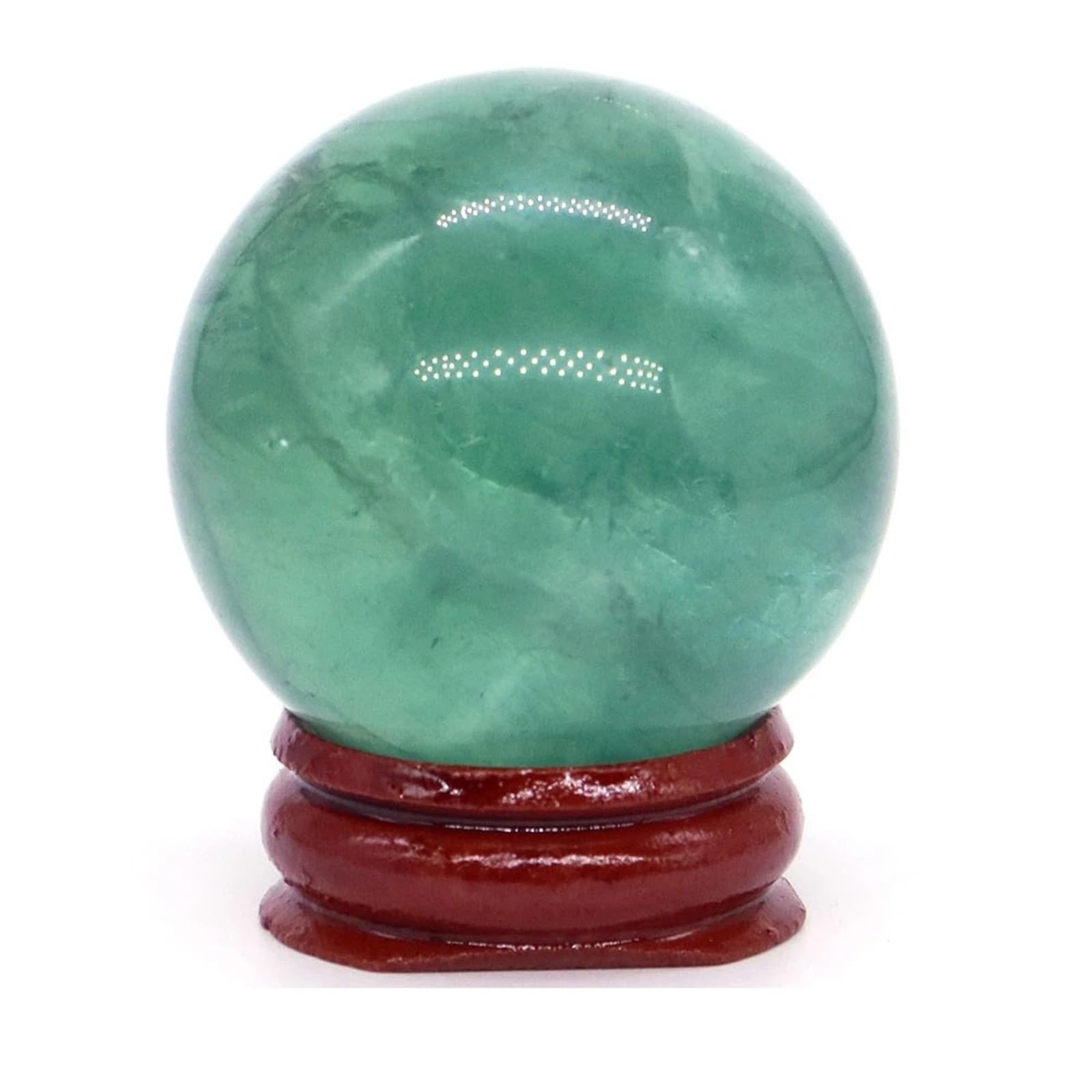 Crystal Sphere 40mm Quartz Stone Sphere Desk Household Display Globe