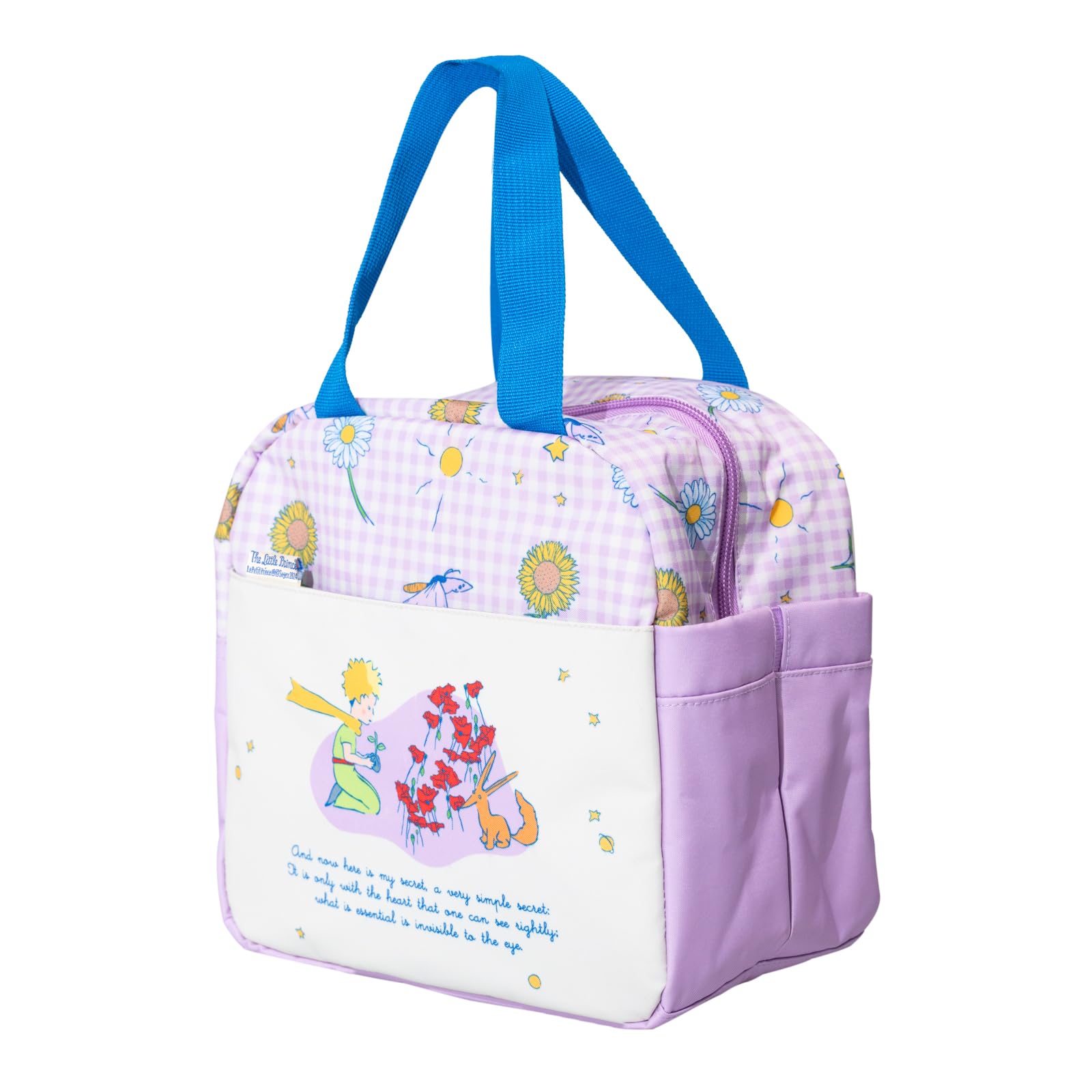 Grupo Erik Insulated Lunch Bag - The Little Prince | 7.9 x 7.9 x 4.7 inches - 20 x 20 x 12 cm Adults & Kids School Lunch Bag | Cute Gifts Under 15 Pounds
