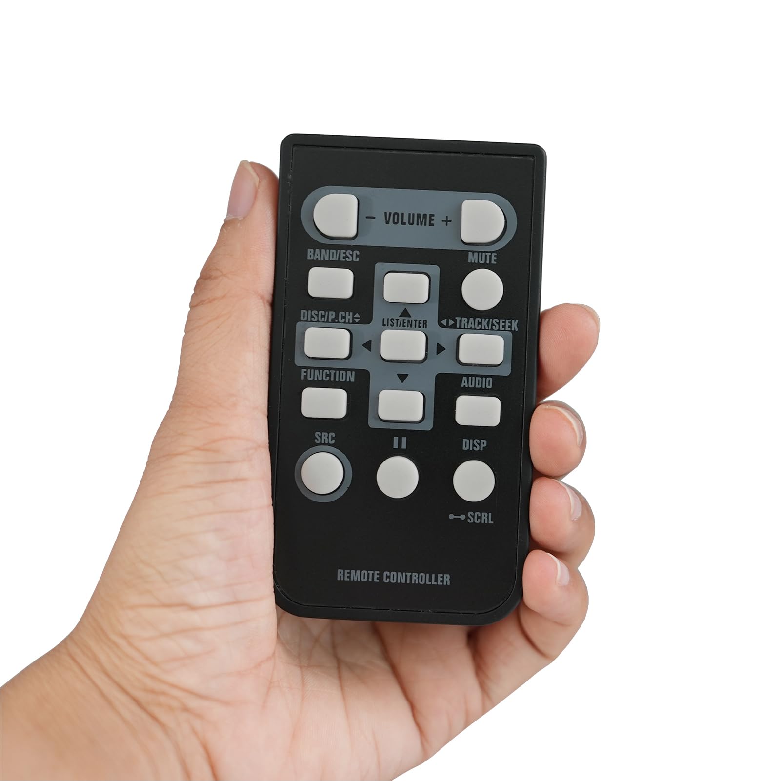 Replacement Remote Control QXE1047 Compatible for Pioneer CD Receiver Car Stereo DEH-44HD DEH-X16UB DEH-X1710UB DEH-X1810UB DEH-X2600UI DEH-X2700UI