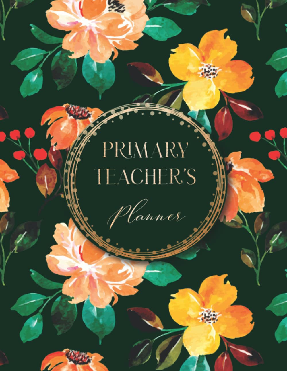Primary Teacher Planner: Undated Weekly Academic Lesson Planner For Primary School Teachers | 7 Lesson Teacher Diary