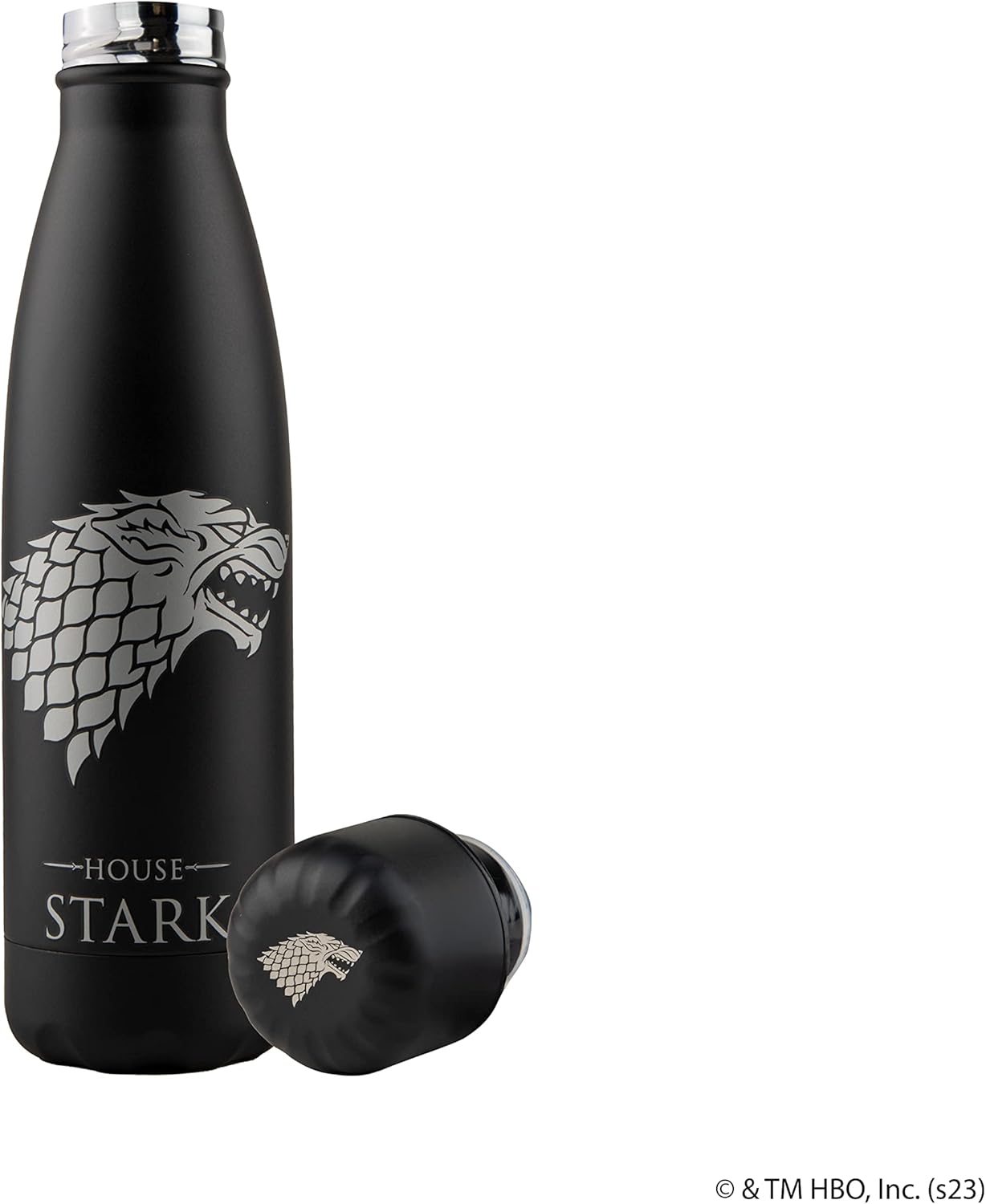 Cinereplicas Game of Thrones - Stark 500ml Stainless Steel Insulated Water Bottle - Official License