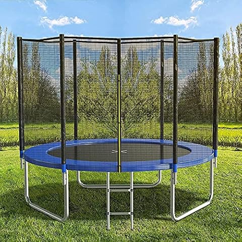 AOTOB 8 FT Trampoline with Safety Net Cover