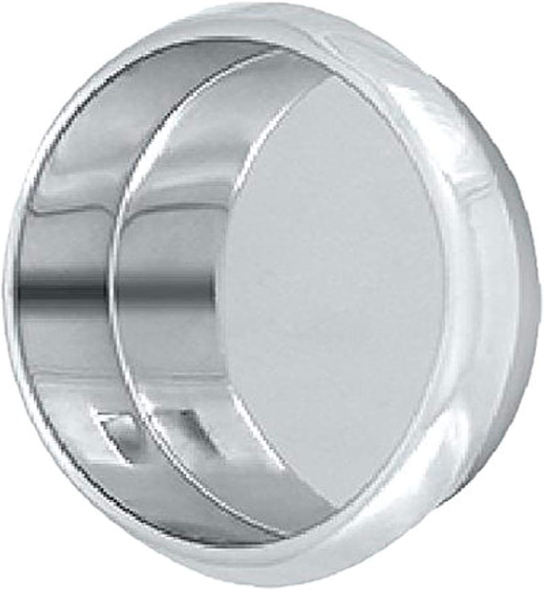 Deltana FP221RU5 Round 21/8-Inch Diameter Solid Brass Flush Pull