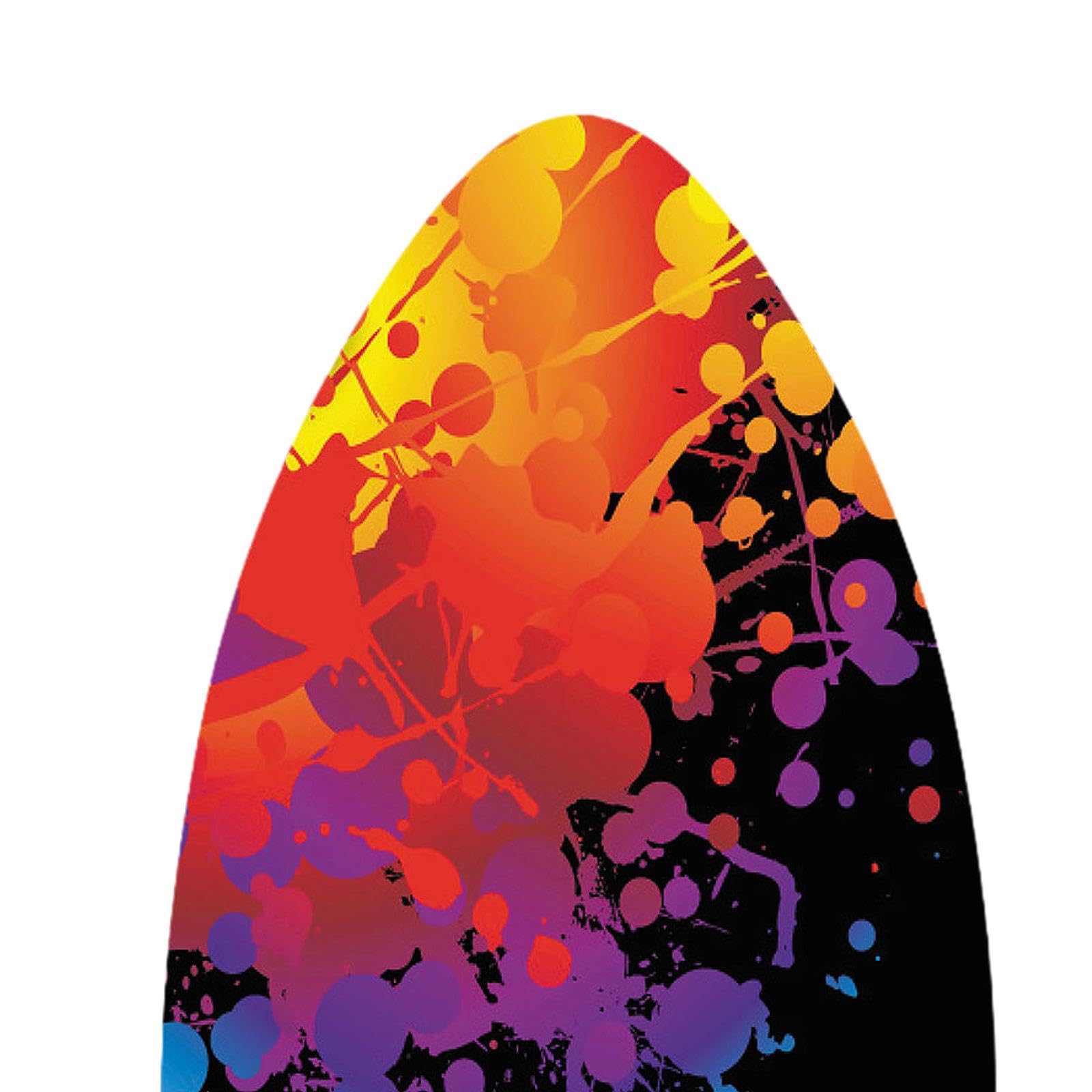 Homyl Skimboard, Skimboard, Tavola da Planata in Legno con Rivestimento Lucido, Bodyboard in Legno Premium, Tavola da Surf per Adolescenti E Adulti, Tutti G