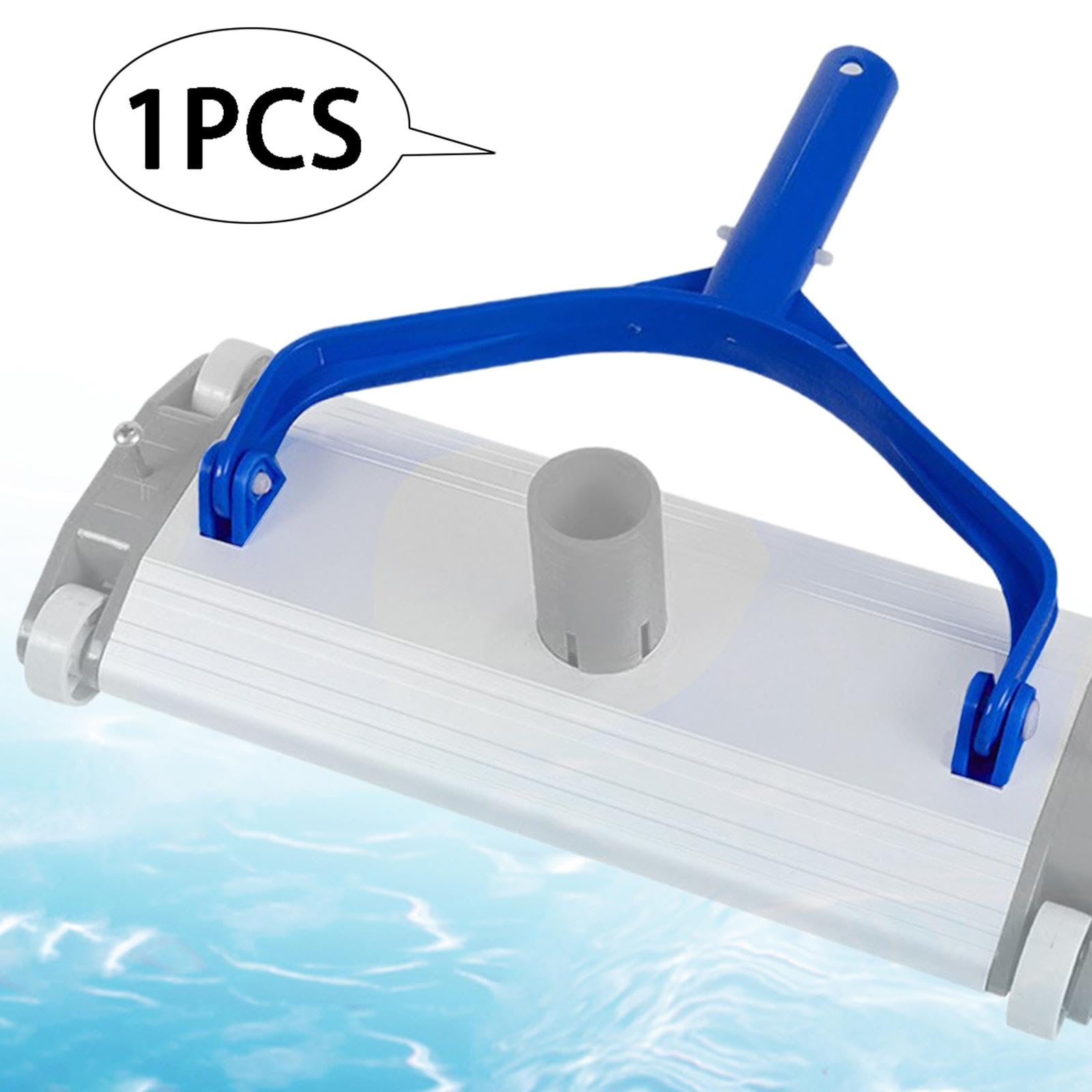 Baoblaze Cabezal de Succión para Piscina, Herramienta de Limpieza de Desechos, Mango para Acuario SPA