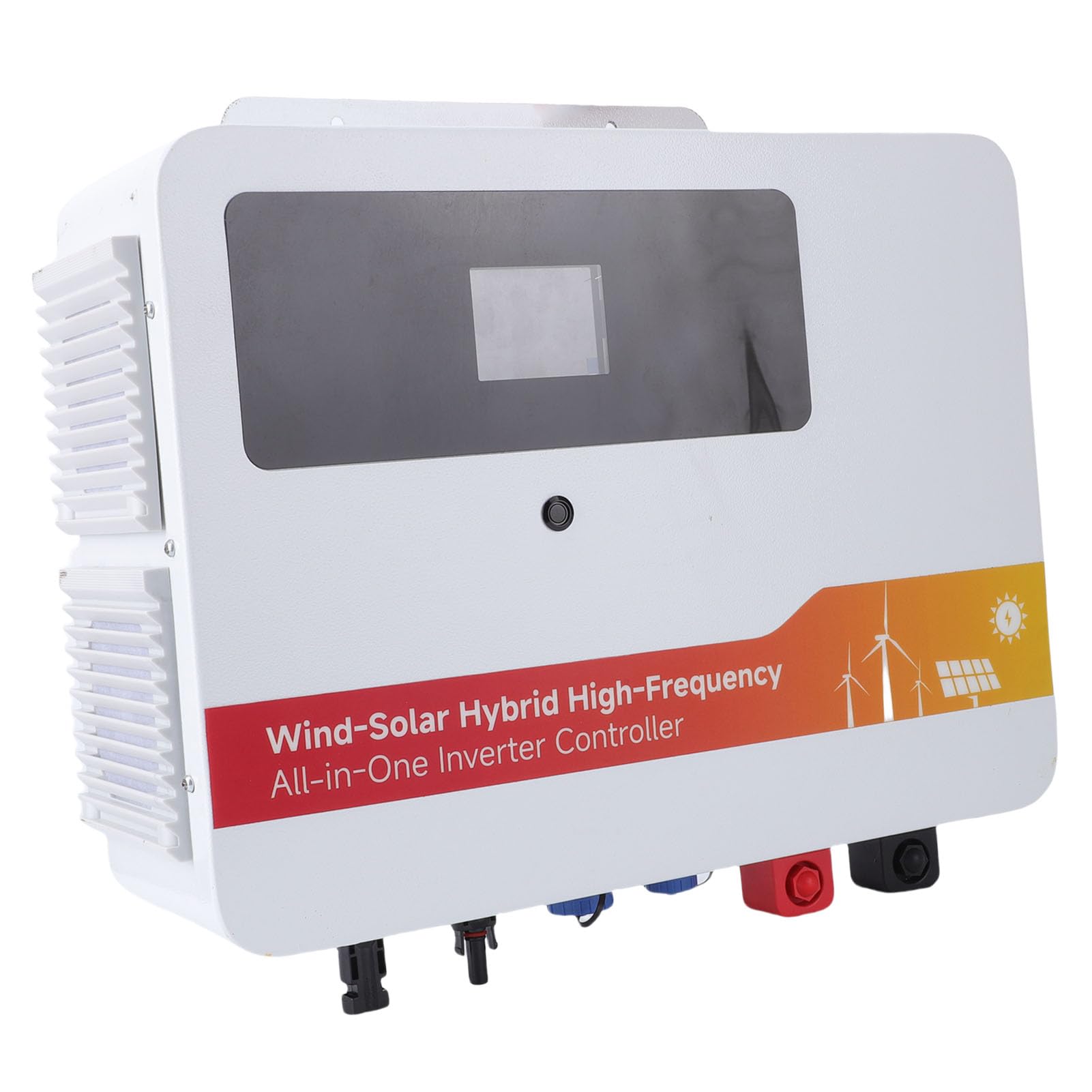 Marhynchus Hybrydowy Regulator ładowania energią słoneczną o Mocy 1000 W, Technologia Podwójnego MPPT z Blachy, Duży Wyświetlacz LCD do Systemów Energii Odnawialnej Poza siecią