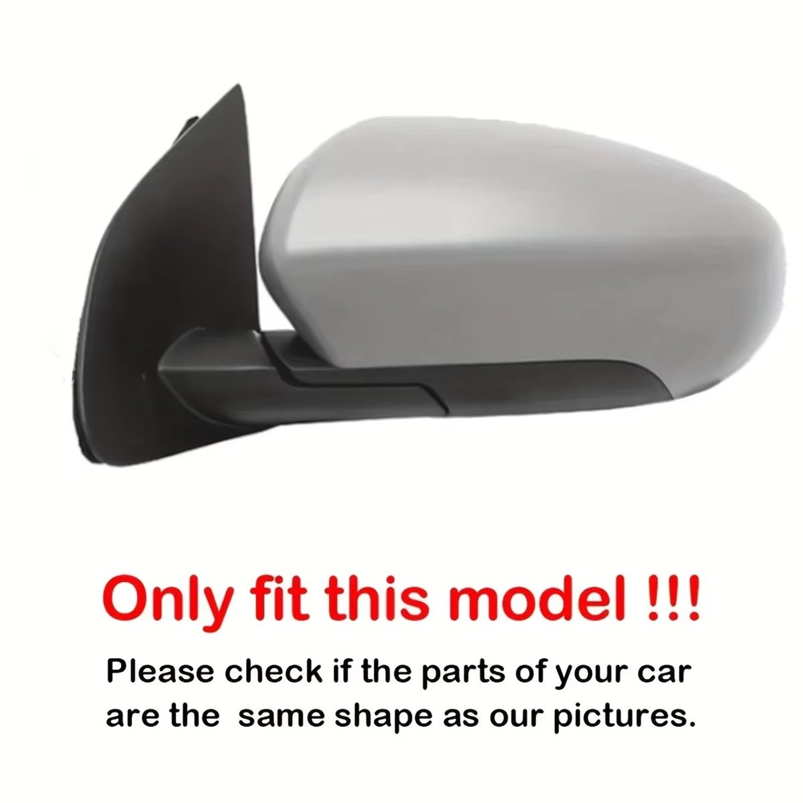 Copri Specchietto Retrovisore Auto Ala Laterale Cap Copertura Specchio Per Nissan Per Qashqai J10 2007-2011 2012 2013 2014 Specchietto Retrovisore Caso Add-on Calotta Retrovisore