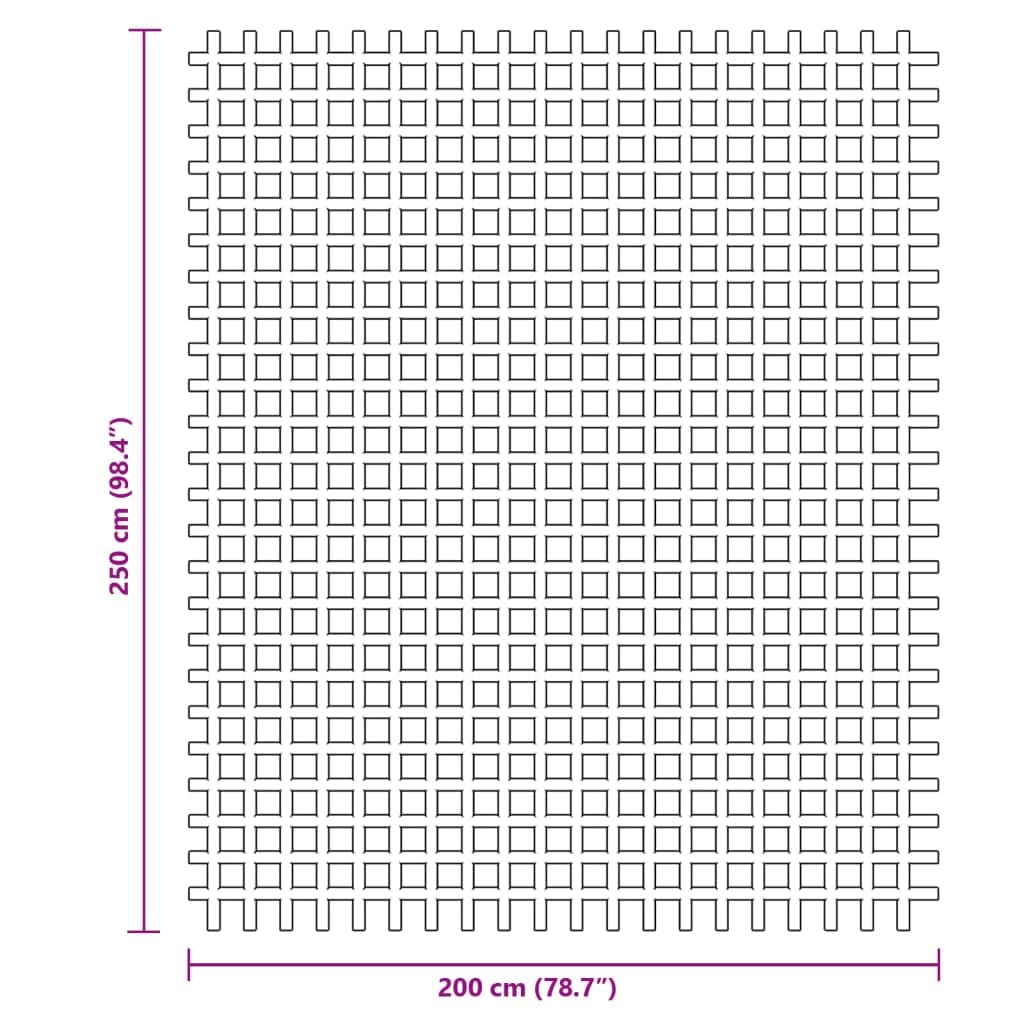 Dywan namiotowy, zielony, 2,5 x 2 m, poliester z powłoką z pianki PCW, antypoślizgowy i składany, nadaje się jako podkładka na kemping, do aktywności na świeżym powietrzu, festiwalu i wędrówek