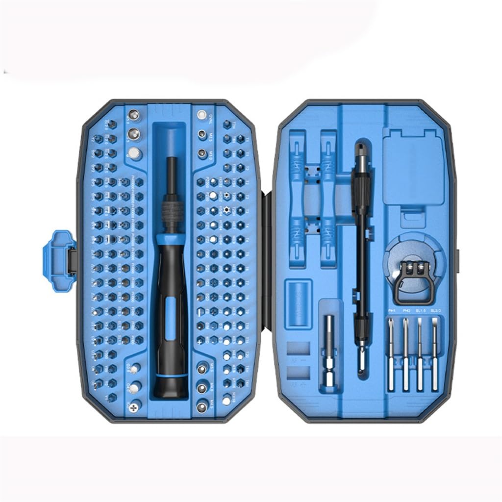 Jeu d'outils de tournevis 152 en 1 pour entretien de montre et électronique