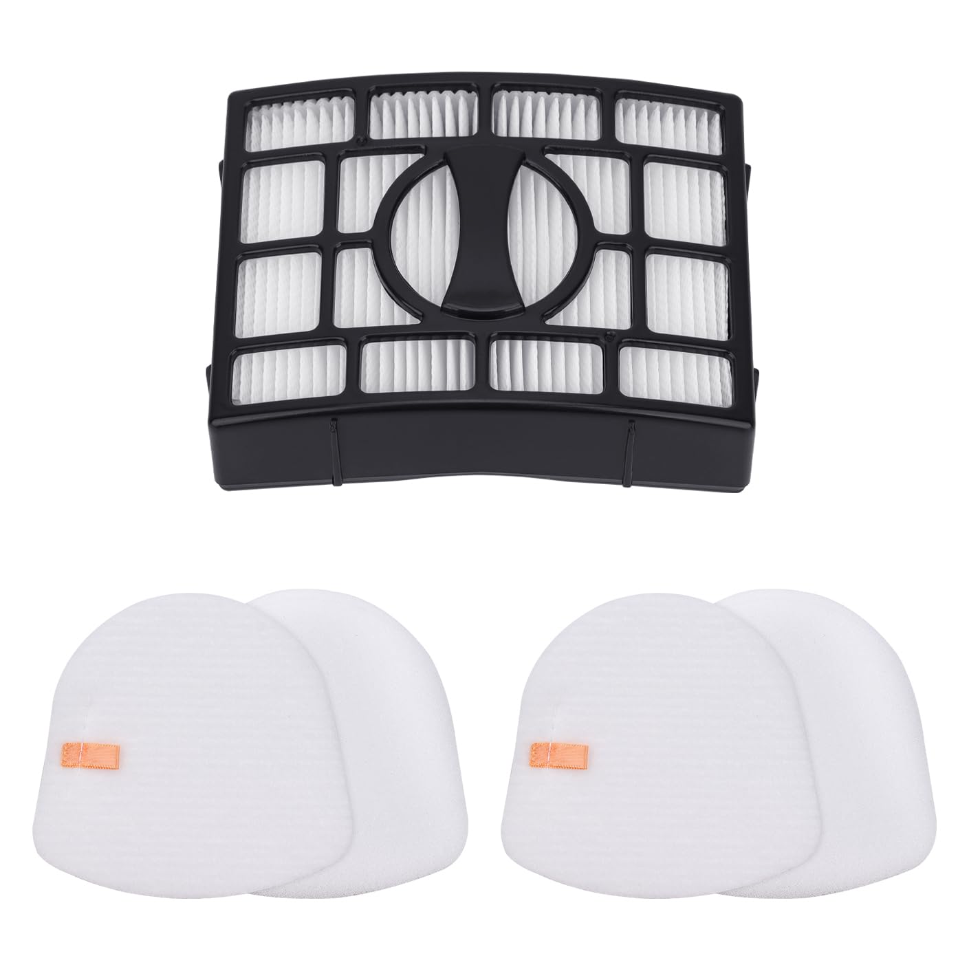 Vacuum Filters Replacement for Shark Navigator Lift-Away Vacuum ZU660 UV725 UV725 26 UV730 ZU561 ZU562 ZU572 ZU560C ZD201 UV650 CU530 ZD400 ZD402 vacuum - 1 HEPA Filter, 2 Foam &amp; 2 Faux Felt Filters