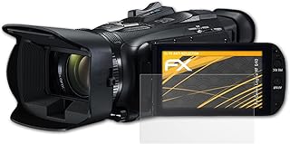 atFoliX Screen Protector compatible with Canon Legria HF G40 Screen Protection Film, anti-reflective and shock-absorbing FX Protector Film (3X)