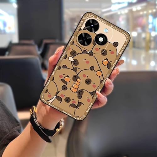 Phone Case Compatible with infinix Smart10 HD/X6525D, Durable Anti-dust Soft case Phone Pouch TPU Protective Cute Silicone Dirt-
