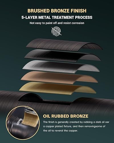 Miniatura 5 de APPASO Grifo de cocina extraíble con rociador extraíble, negro mate y oro rosa con rociador de fácil extracción, grifo de fregadero de cocina