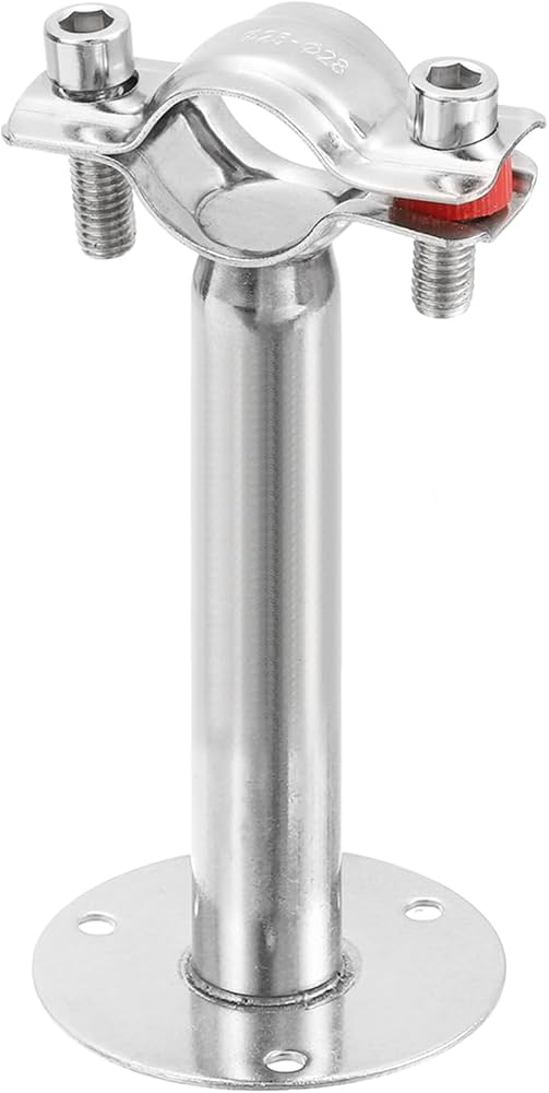 Amazon.co.jp: uxcell パイプサポート 直径25mm ステンレス鋼