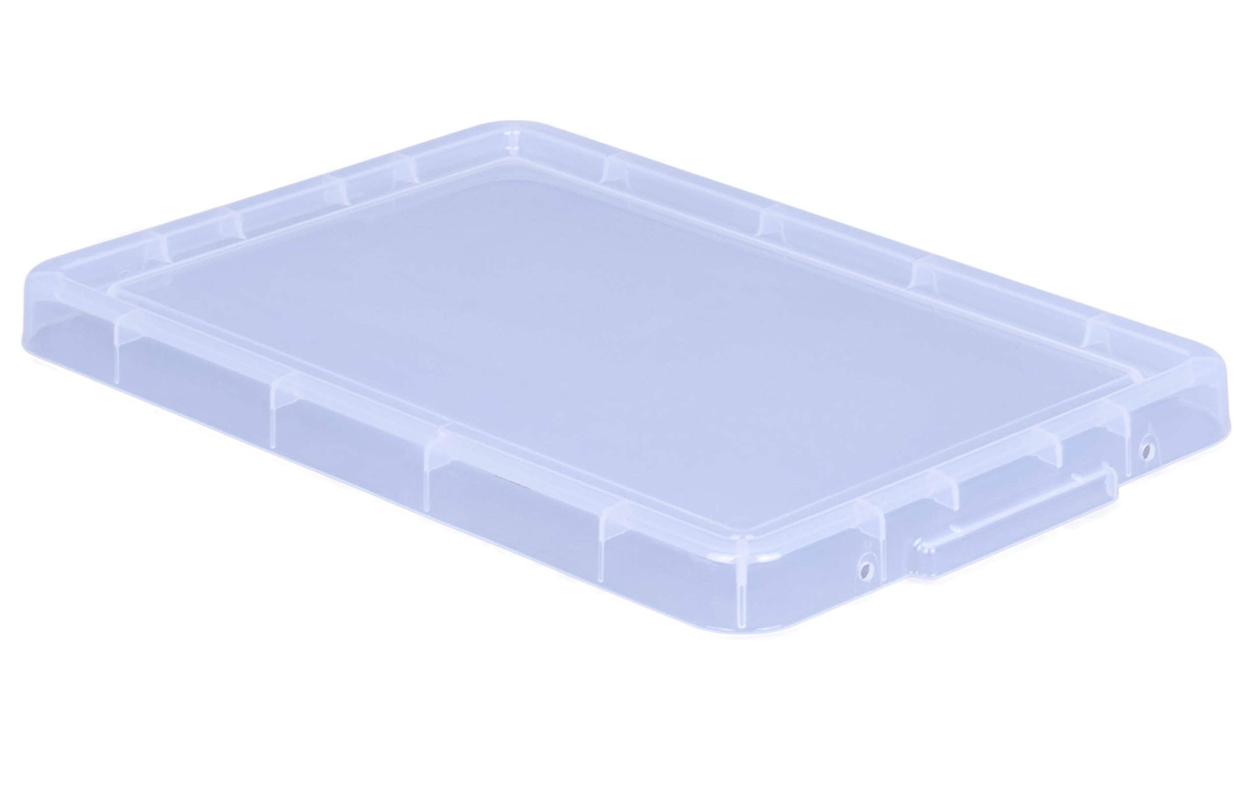 Really Useful Products 19/9/4 Litre Lid Only, Transparent Clear