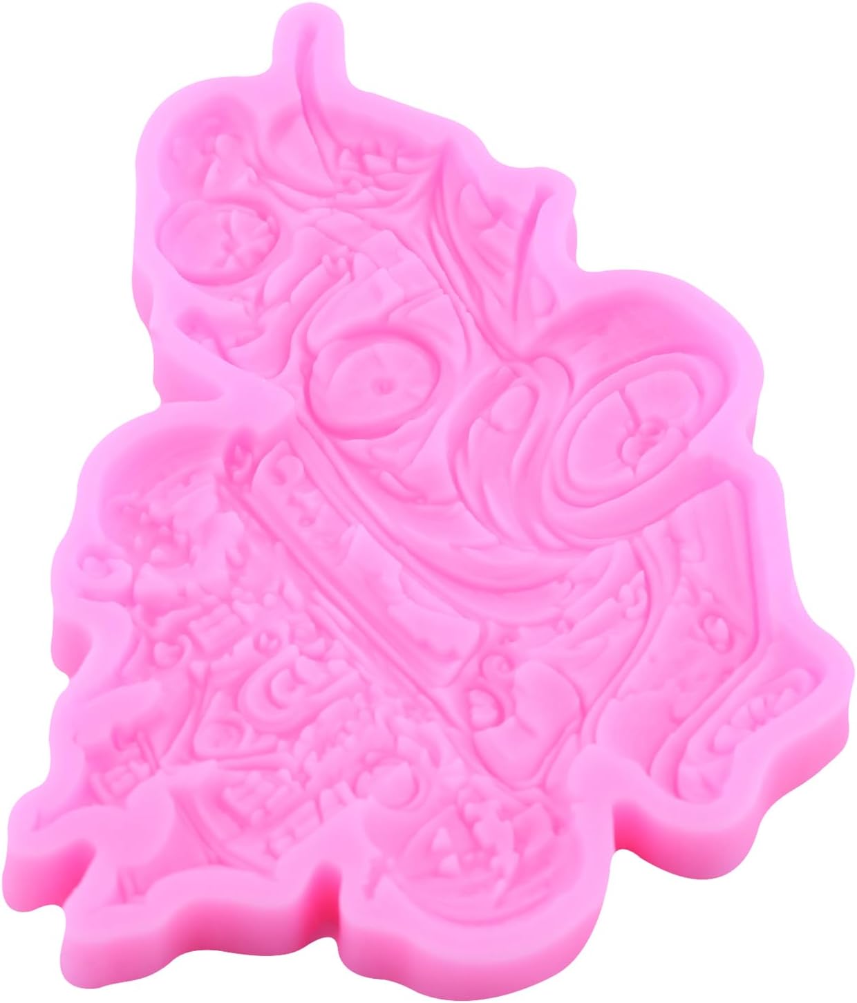 Halloween Silicone Molds Pumpkin Castle Fondant Mold for Cake Decoration Cupcake Topper Chocolate Candy Sugar Craft Gum Paste Polymer - Image 6