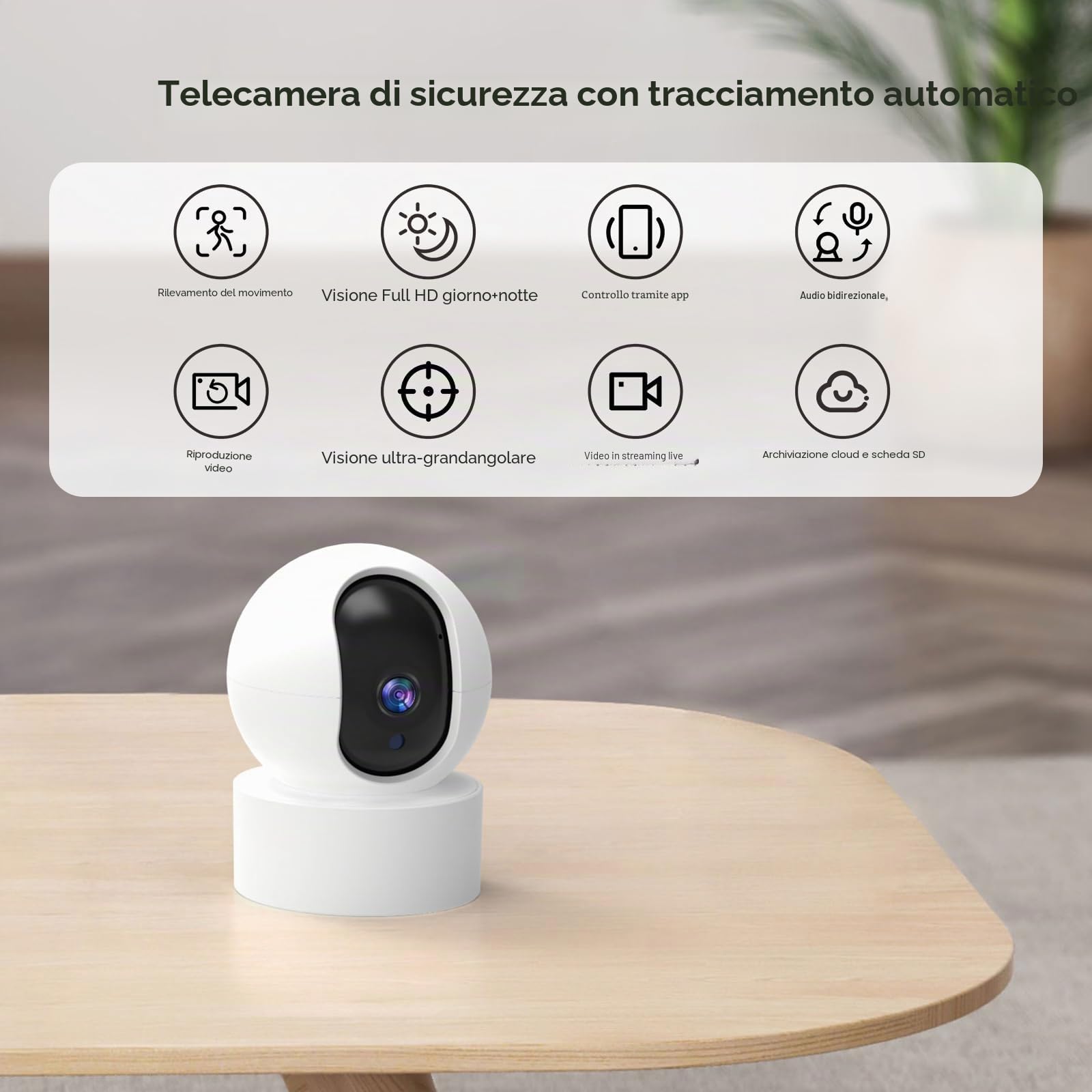 Sistema di sicurezza domestica, sistema di allarme antifurto Wifi 4G GSM, kit da 22 pacchetti con telecamera di Seeurity 3MP, rilevatore di movimento PIR, sensore porta, telecomando