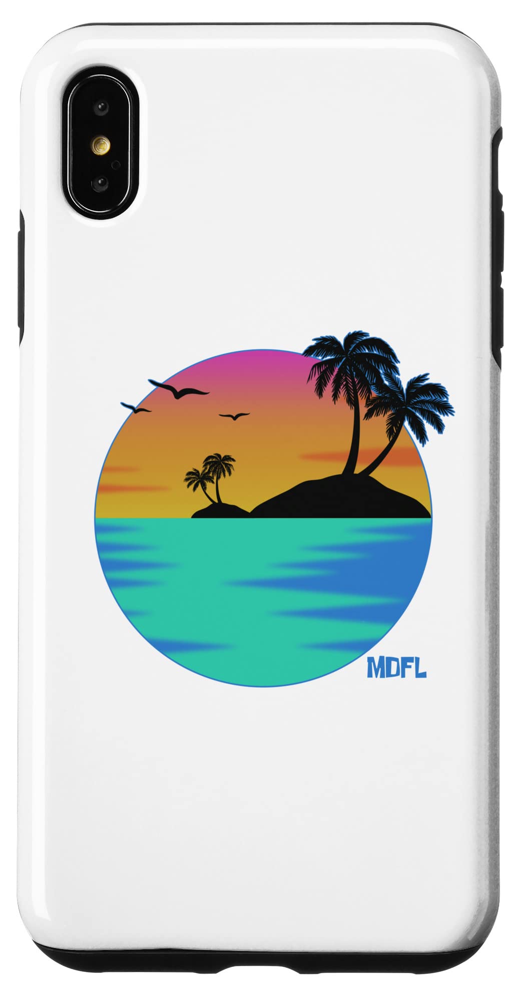 iPhone XS Max MDFL Designs Drifters Beach Case