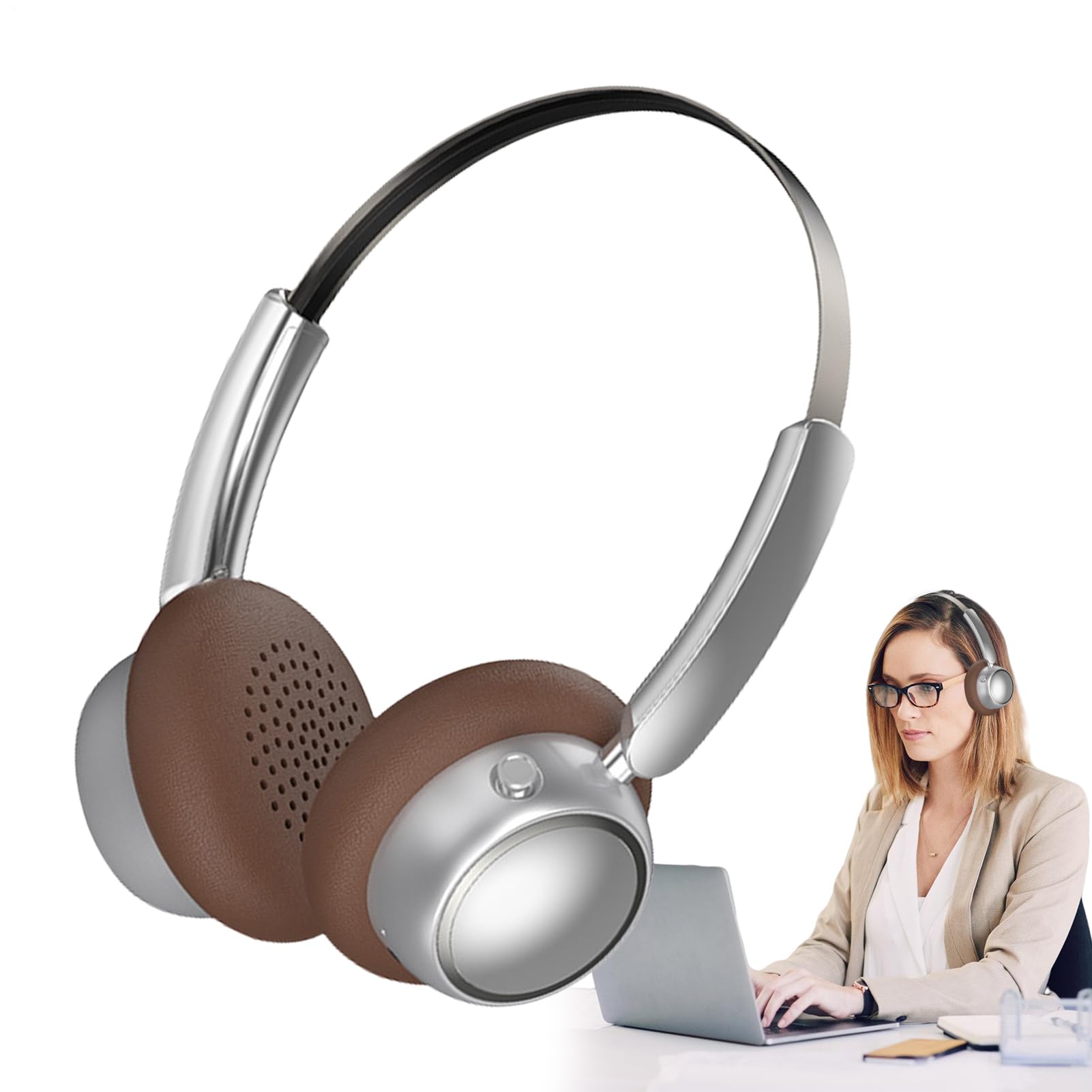 Auriculares Over Ear cómodos para evitar el dolor de orejas todo el día 8