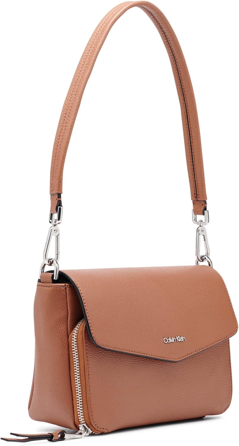 Calvin Klein womens Ava Novelty Demi Shoulder Bag - Image 5
