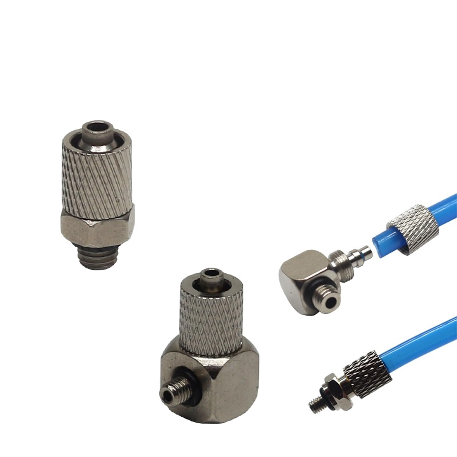 Miniatur-Armaturen M-3H-4 M-4HL-4 Außengewinde M3 M4 M5 M6 Rohr 4 6 mm Pneumatikschlauch Luftschlauch Schnellanschluss Mini-Stecker (M-5H-6)