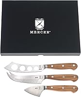 Vista 5 de Mercer Culinary Juego de cuchillos de queso de madera de olivo