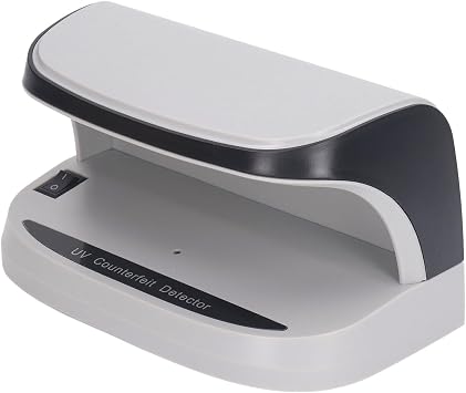 Focket UV Counterfeit Bill Detector, LED UV Light Portable Automatic On Off Bill Money Detector, Rechargeable Lightweight Small Footprint Currency Detector for Check Passport Credit IDs
