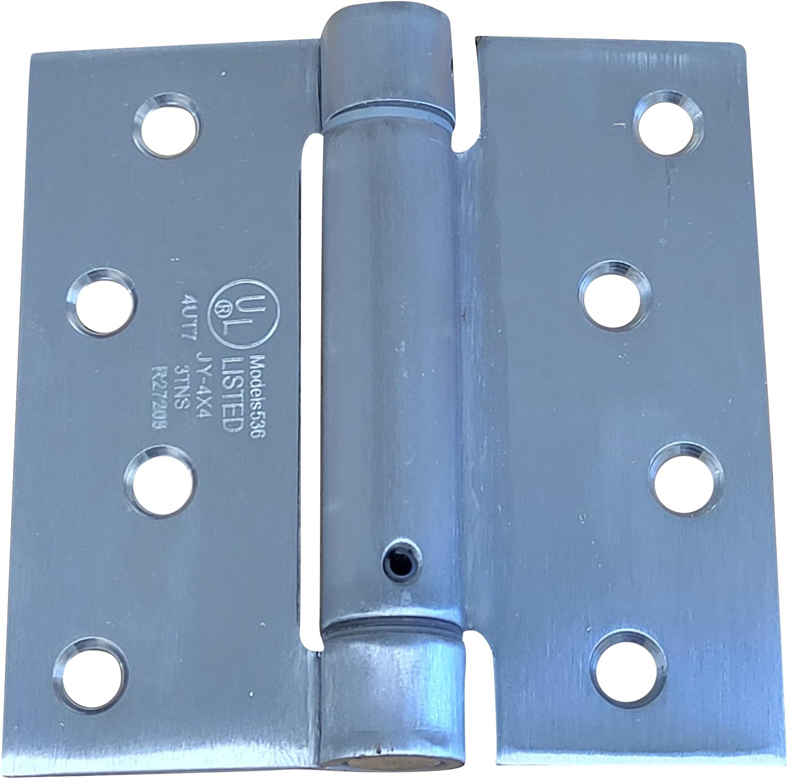 Sds Sliding Door Hinges Hinge Outlet Square Ball Bearing Commercial Door Hinges, Heavy Duty Steel, Non-Removable Pin (4 Inch,Satin Nickel, 2 Pack 4 Inch Door Hinges