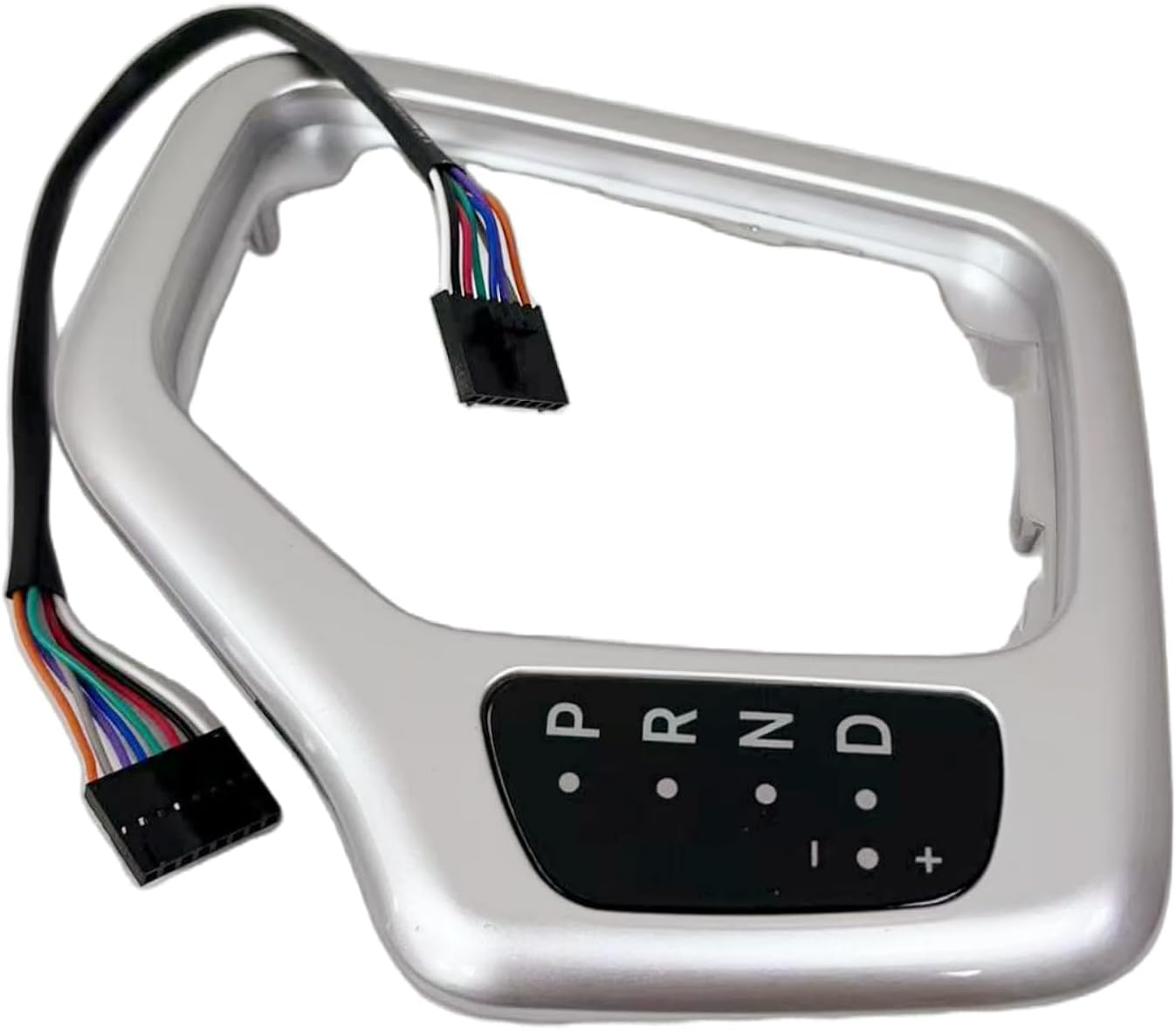 5YD27LS5AA White Transmission Shifter Bezel with Harness Fits for 2014-2018 Jeep Replace parts