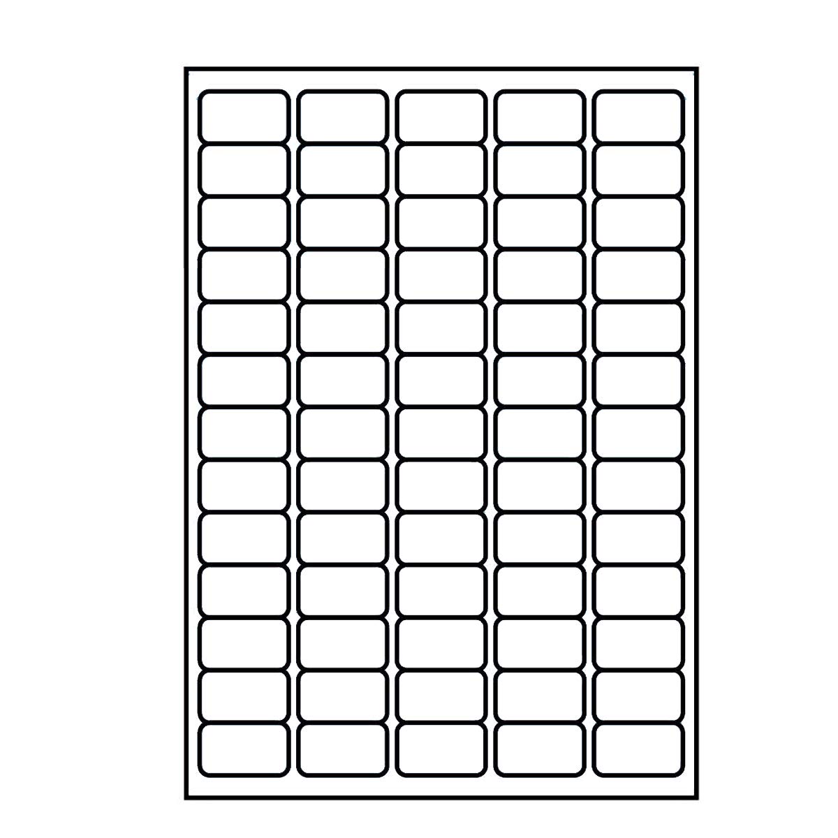 A4 Address Labels Self Adhesive Multipurpose Printer Label Compatible with Inkjet and Laser Printers A4 Sticky Sheet (65 Labels Per Sheet, 1000) โ image 1