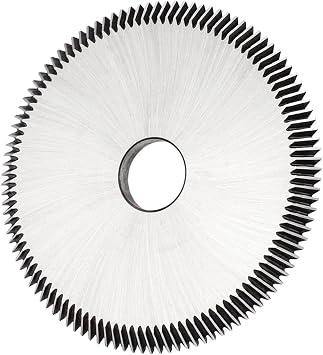 HSS Key Cutting Blade For All Horizontal Key Machine Double Side Key Cutter Blade Milling Cutter Locksmith Tool,60x16x6x80T,Slivery