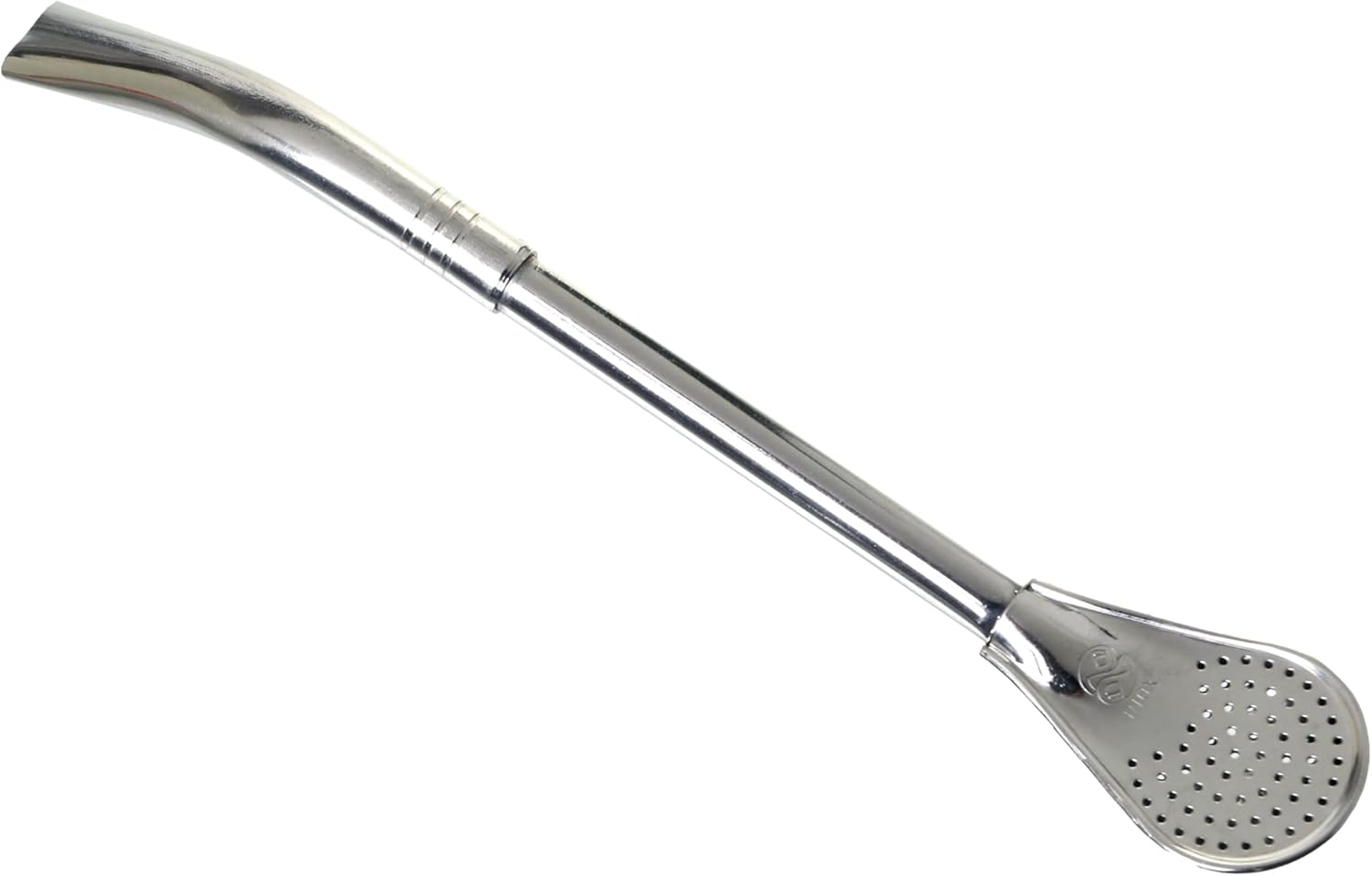 Generic Large Stainless Steel Mate Straw, with Parrot Peak, Straw For Drinking Mate Infusion, Straw for Mate Tea., Gray