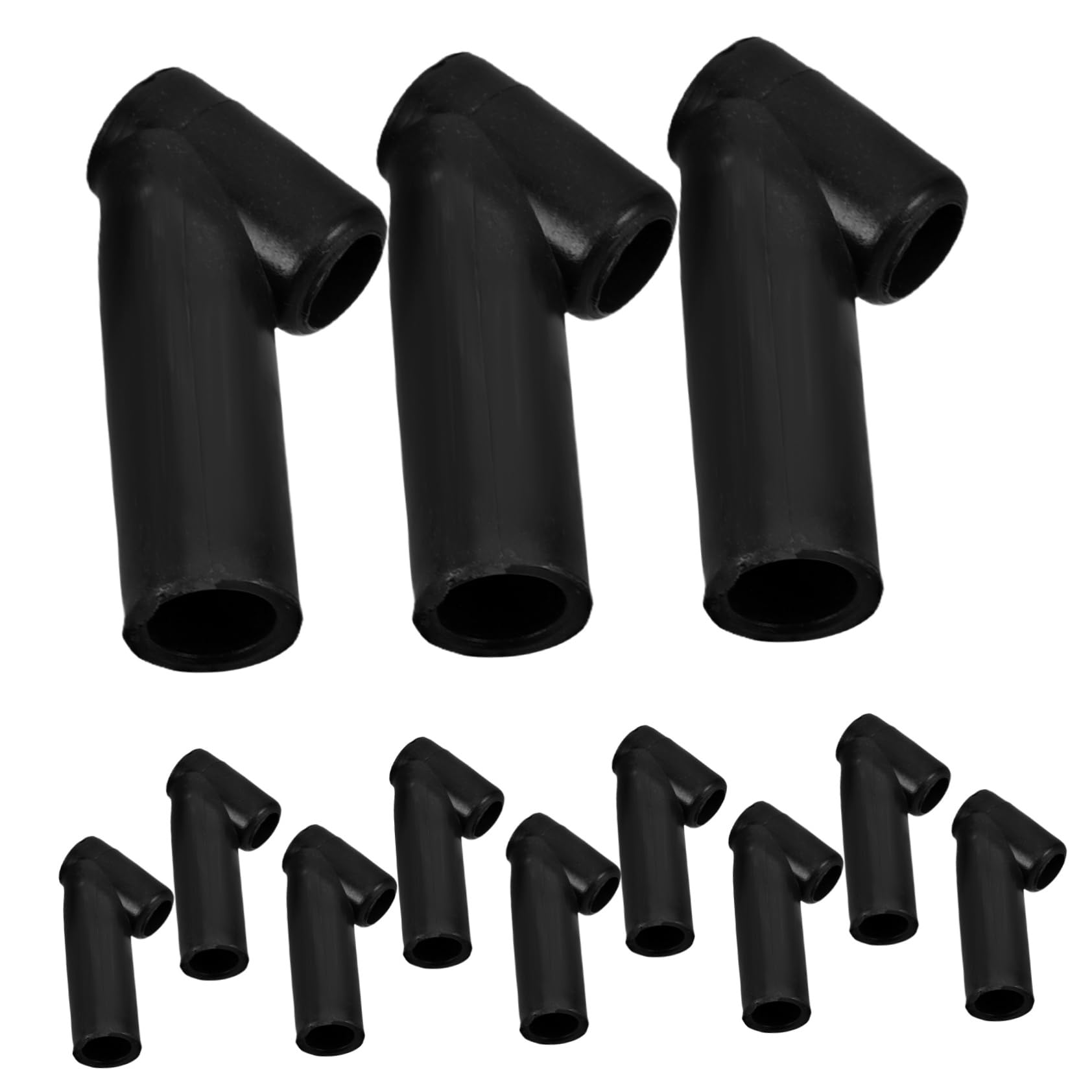 FELTECHELECTR 12pcs Kite Frame Connectors Plastic Kite Parts DIY Kit Support Rods Hardware