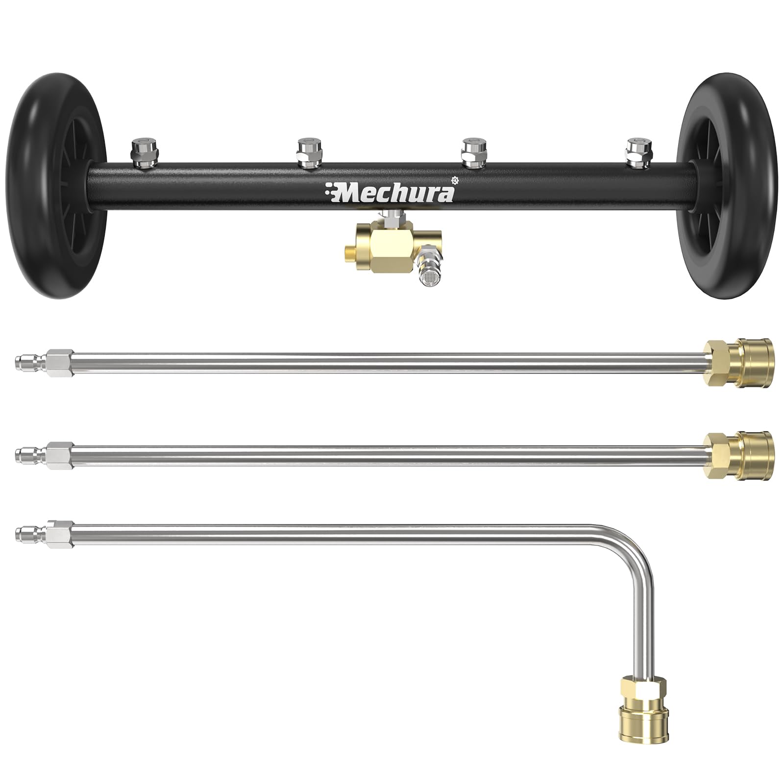 MECHURA 16 Inch Undercarriage Pressure Washer Attachment