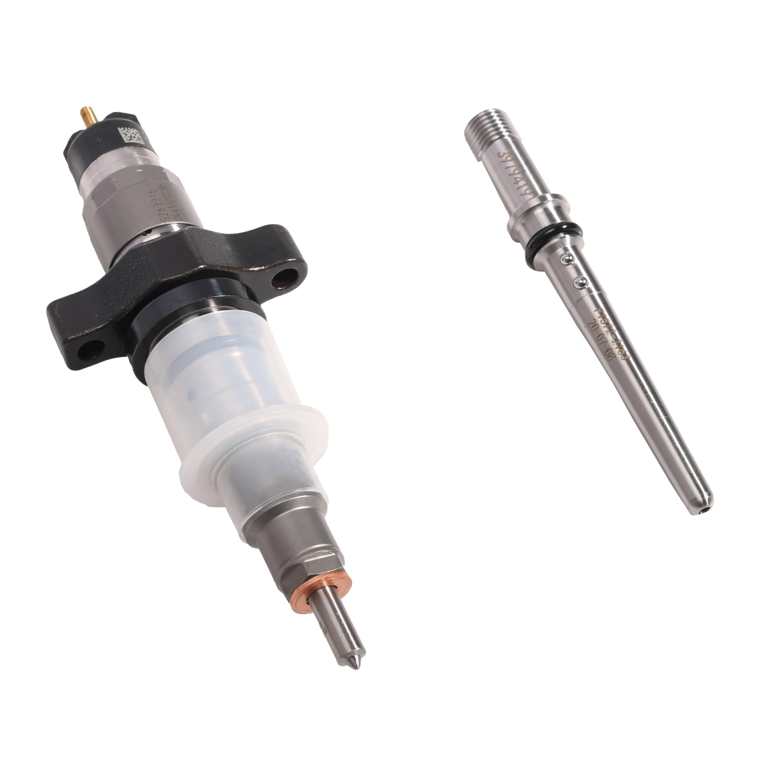 6 PCS 0445120238 Diesel Fuel Injectors Connector Tubes fit for Dodge Ram 2500 3500 5.9L 2004-2009 Cummins Injector OE#0986435505 0445120103 0445120208