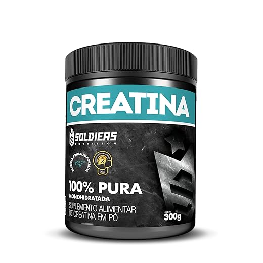Soldiers Nutrition Creatina Monohidratada Pote 300g