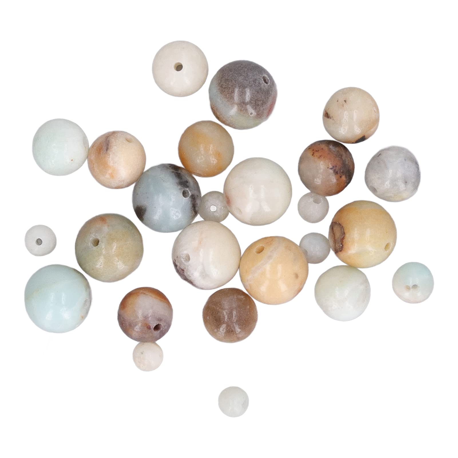 600 pezzi perline di pietra frantumate naturali multicolori 5-8 mm