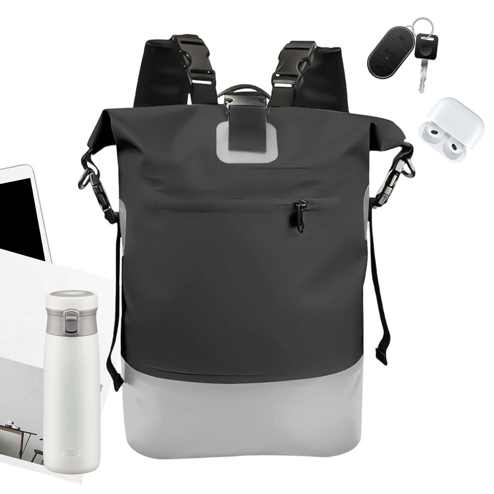 Generisch Bolsa de viaje, 25 litros, con cierre y bolsa robusta, mochila de senderismo, para camping, al aire libre, montañismo, trekking, gimnasio, deportes, ciclismo