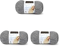 Vista 22 de Lion Brand Yarn (1 madeja) Hilo Touch of Alpaca, Carmesí