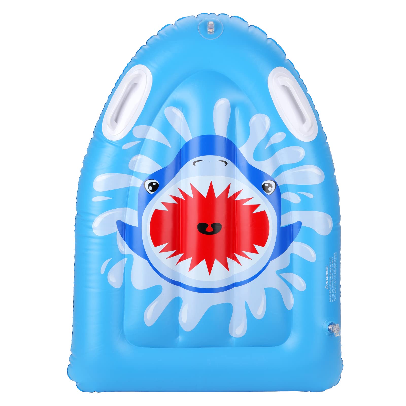 MoKo Inflatable Surfing Bodyboard, Portable Floating Surf Board Slip Slide Raft Summer Water Fun Surfboards Pool Floating Mat with Handles for Pool Beach Water Park