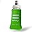 FITLY Soft Flask - 5 oz (150 ml) - Shrink As You Drink Pocket Soft Water Bottle for Hydration Pack/Running Vest - Folding Water Bottle for Running, Hiking, Cycling - Ski Water Bottles - Green