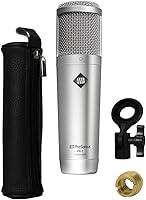 Vista 2 de PreSonus Micrófono de condensador cardioide de diafragma grande PX-1 con filtro pop y paquete de cable XLR