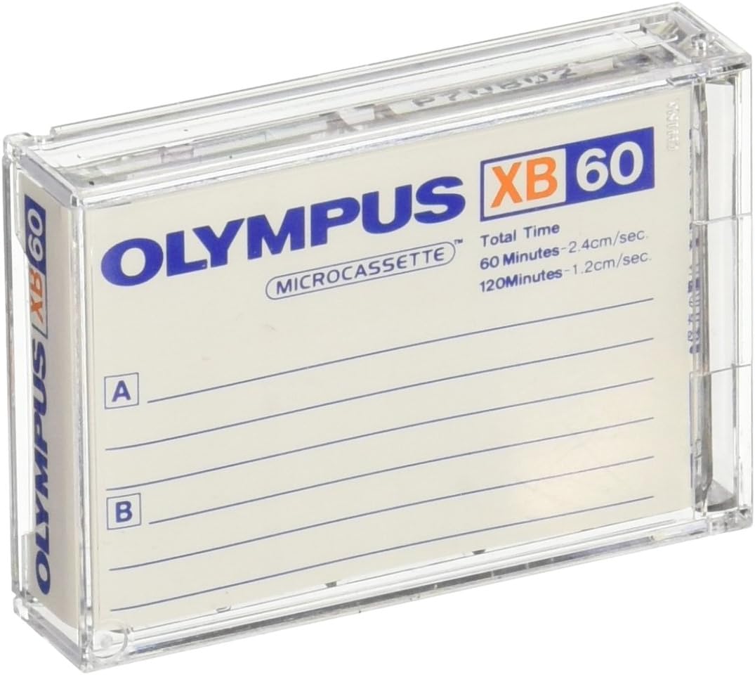 Olympus XB-60 SB / 10 Pack Standard Blank Microcassette Tapes MC-60