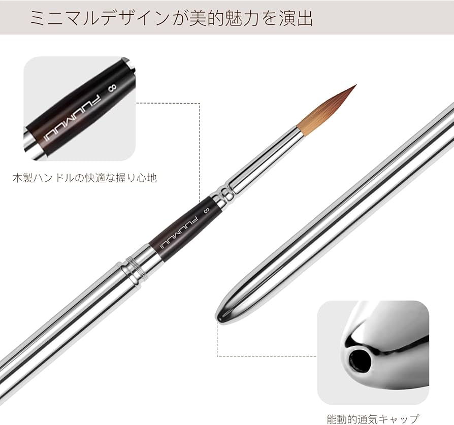 Amazon.co.jp: Kolinsky トラベル セーブル毛筆 水彩筆 4本セット